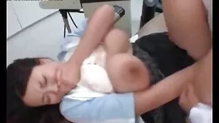 Pov Suhu pakub Brünett Aastal Sukad cum