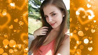 Vene Blond riides nagu snow maiden ja levib tema tuharad